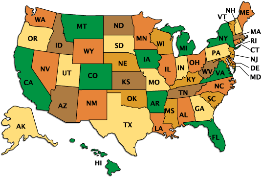 USA: Staaten