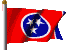 Flagge von Tennessee, USA